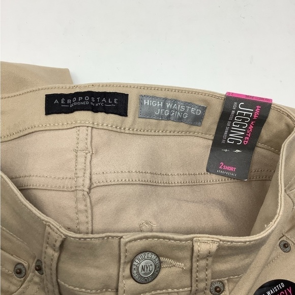 Aeropostale High Waisted Jegging NWT 2 Short - Picture 8 of 12